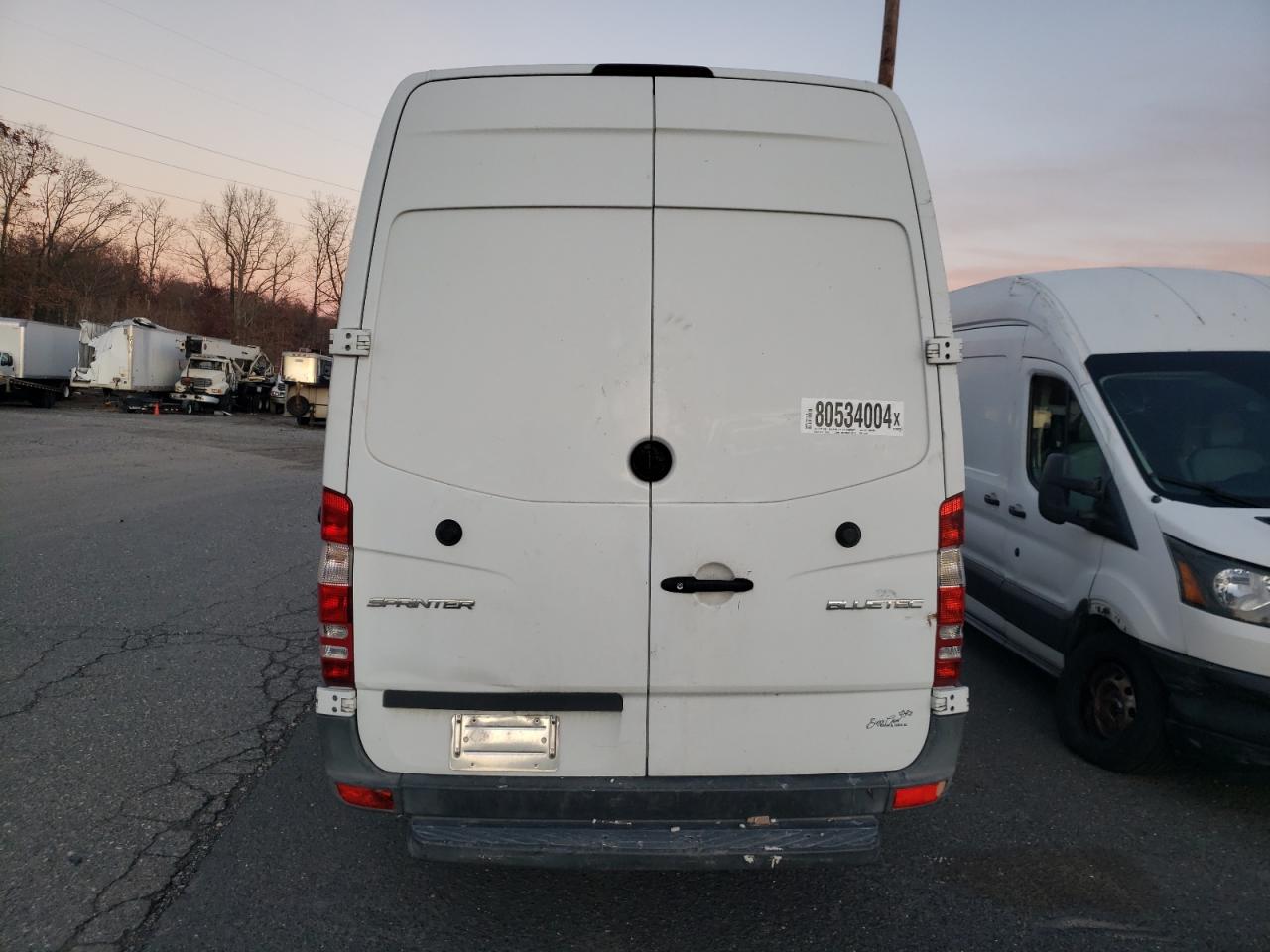 2015 Mercedes-Benz Sprinter VIN WD3PE8DC2FP147546 Copart auction photo, side damage thumbnail 6
