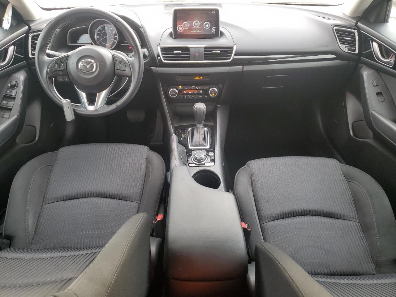 2016 Mazda 3 VIN 3MZBM1M77GM329552 Copart auction photo, rear end / side damage thumbnail 8
