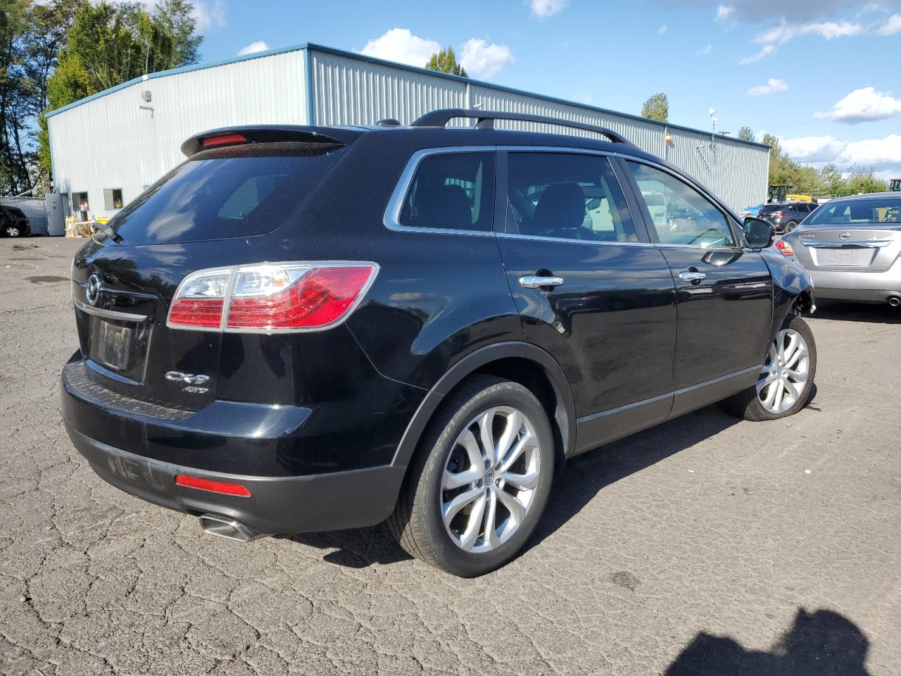 2012 Mazda CX-9 VIN JM3TB3DV9C0333372 Copart auction photo, front end damage thumbnail 3