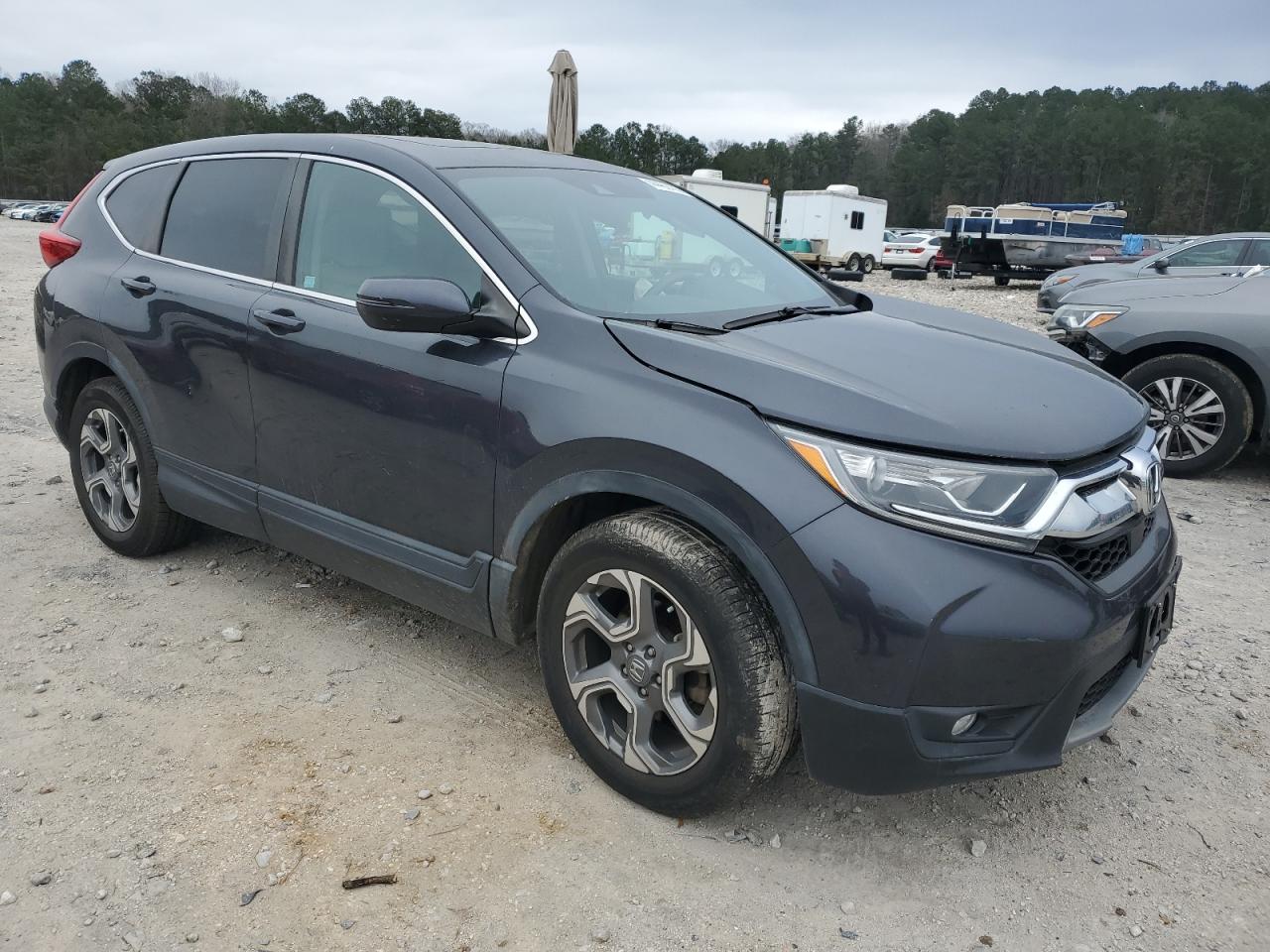 2019 Honda CR-V VIN 5J6RW2H54KL034911 Copart auction photo, side / front end damage thumbnail 4