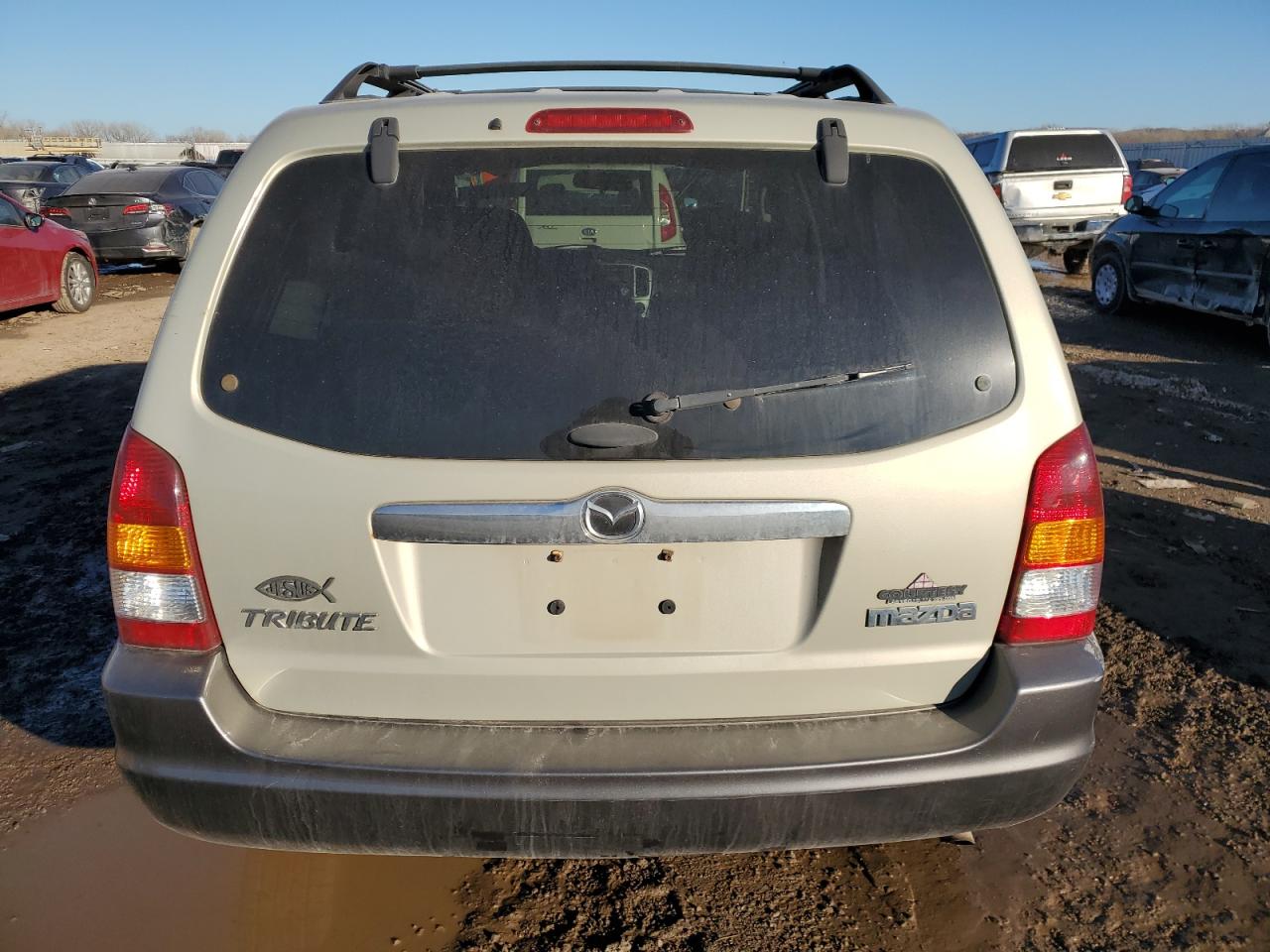2004 Mazda Tribute VIN 4F2YZ04164KM06841 Copart auction photo, normal wear damage thumbnail 6