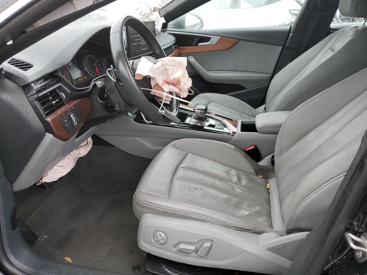 2020 Audi A5 VIN WAUANCF54LA006552 Copart auction photo, front end / side damage thumbnail 7