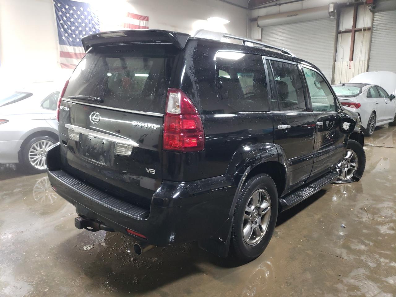 2009 Lexus GX VIN JTJBT20X990175379 Copart auction photo, side / front end damage thumbnail 3