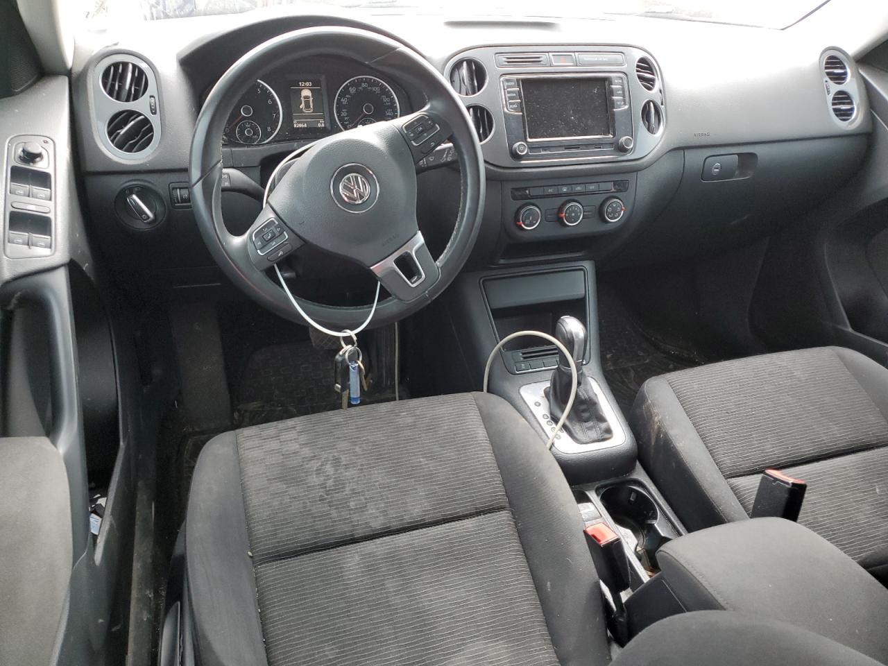 2015 Volkswagen Tiguan VIN WVGAV7AX7FW602499 Copart auction photo, front end damage thumbnail 8