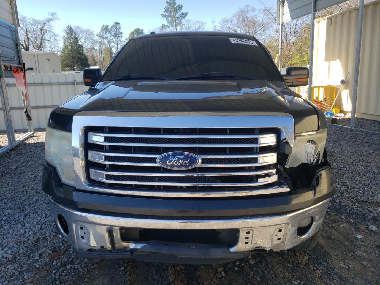 2013 Ford F-150 VIN 1FTFW1CF0DFA98240 Copart auction photo, front end / side damage thumbnail 5