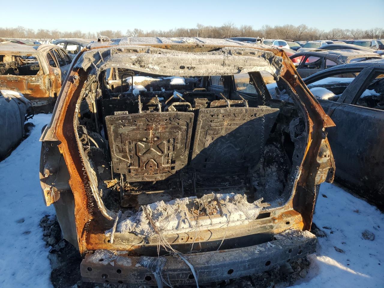 2016 Dodge Journey VIN 3C4PDCGB1GT194711 Copart auction photo, burn damage thumbnail 6