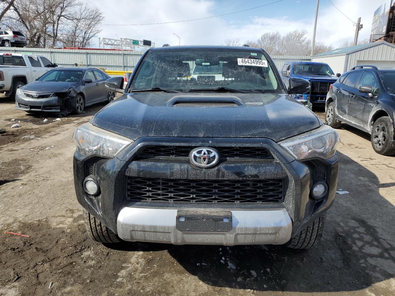 2015 Toyota 4Runner VIN JTEBU5JR5F5260148 Copart auction photo, side / rear end damage thumbnail 5