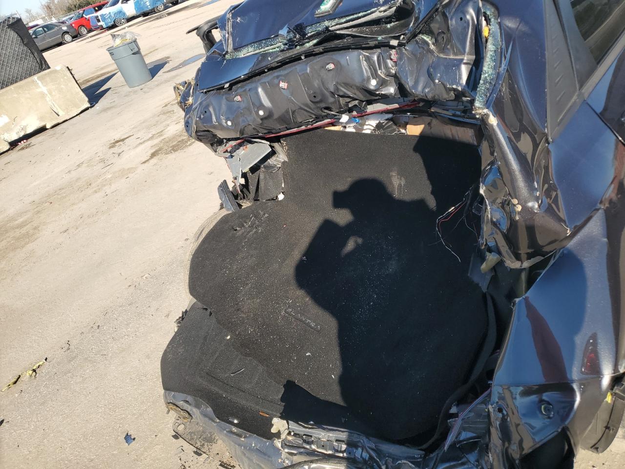 2022 Hyundai Elantra VIN 5NPLM4AG9NH078081 Copart auction photo, rear end / side damage thumbnail 9