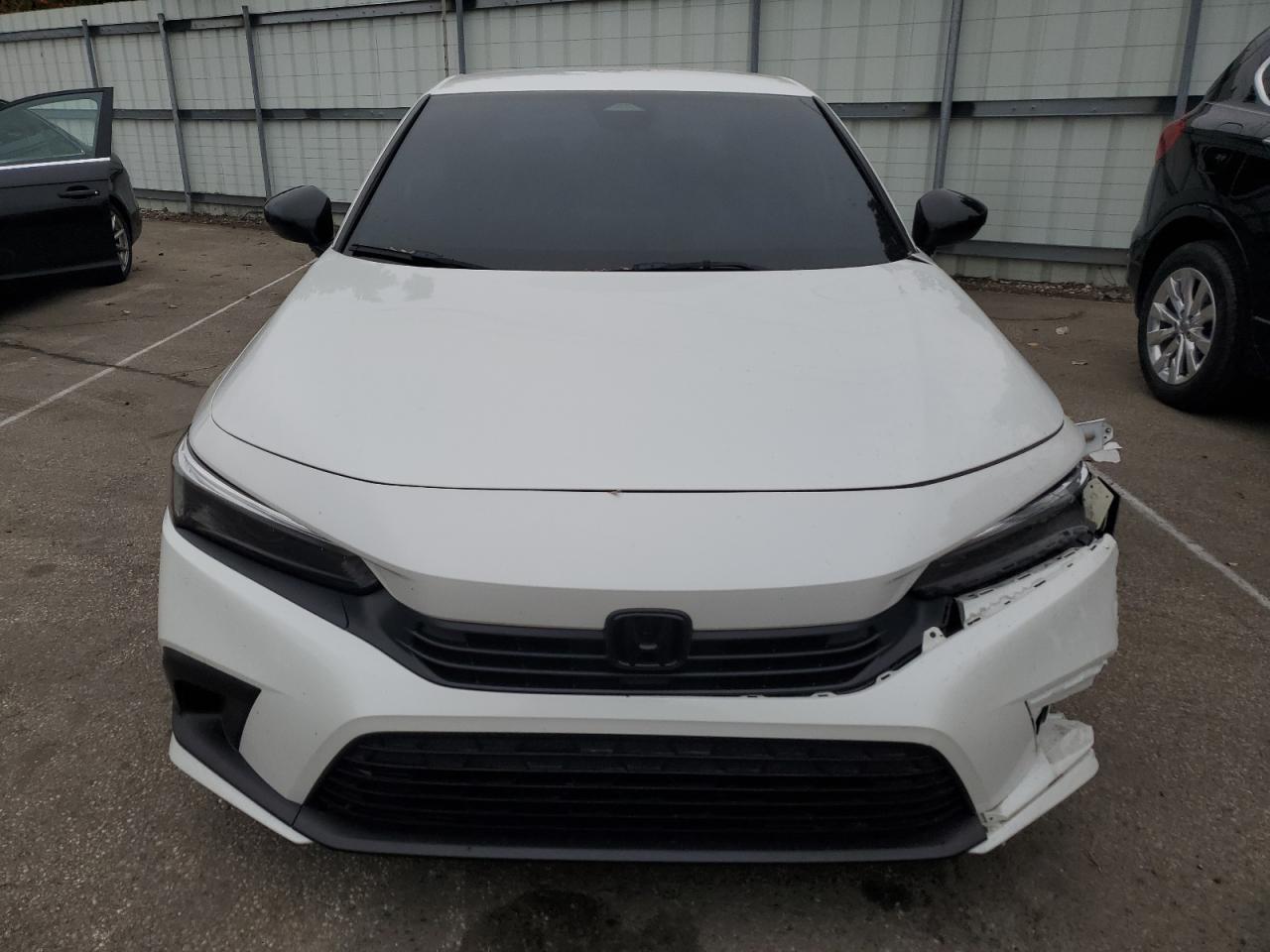 2022 Honda Civic VIN 2HGFE2F54NH512391 Copart auction photo, front end / undercarriage damage thumbnail 5