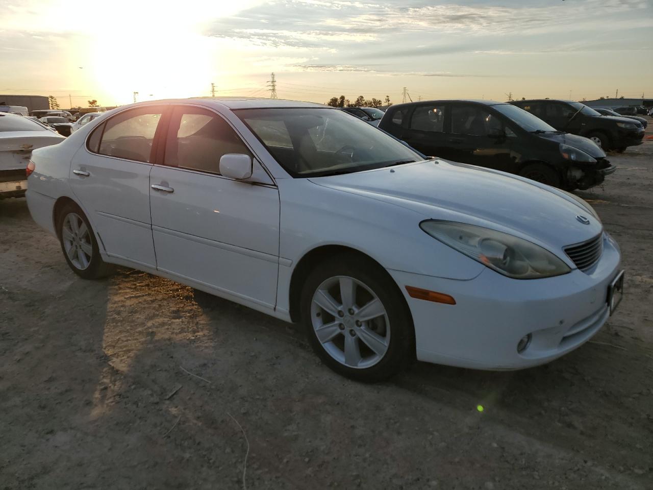 2005 Lexus ES VIN JTHBA30G755089031 Copart auction photo, mechanical damage thumbnail 4