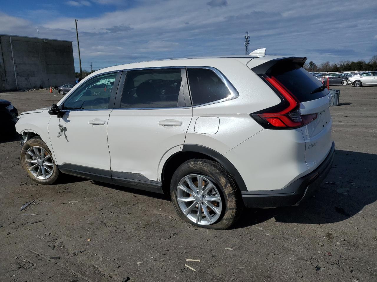 2025 Honda CR-V VIN 2HKRS4H40SH427099 Copart auction photo, front end / side damage thumbnail 2