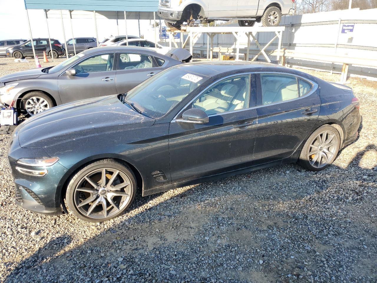 2022 Genesis G70 VIN KMTG34TA5NU102722
