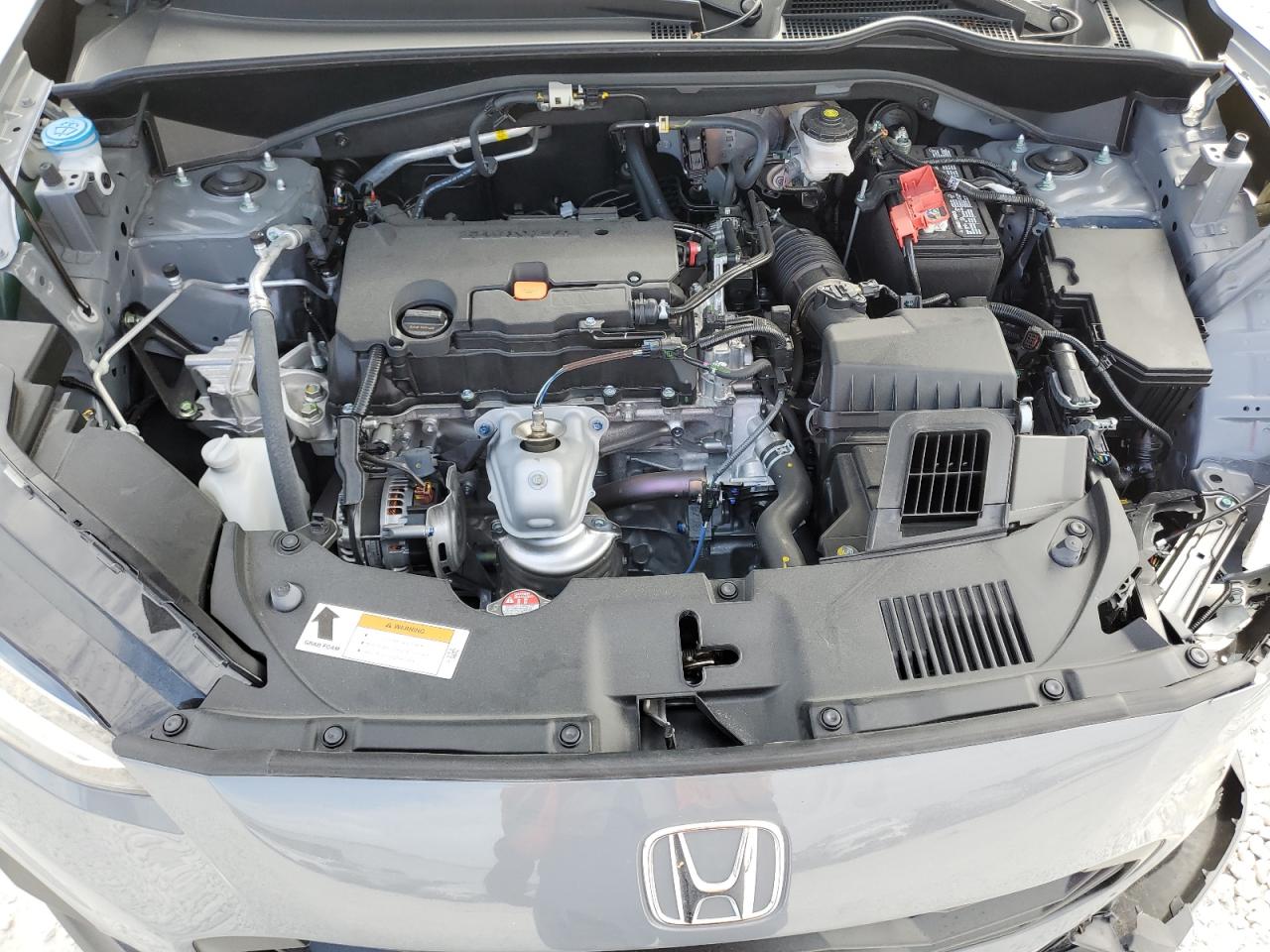 2024 Honda HR-V VIN 3CZRZ1H53RM749110 Copart auction photo, front end damage thumbnail 11