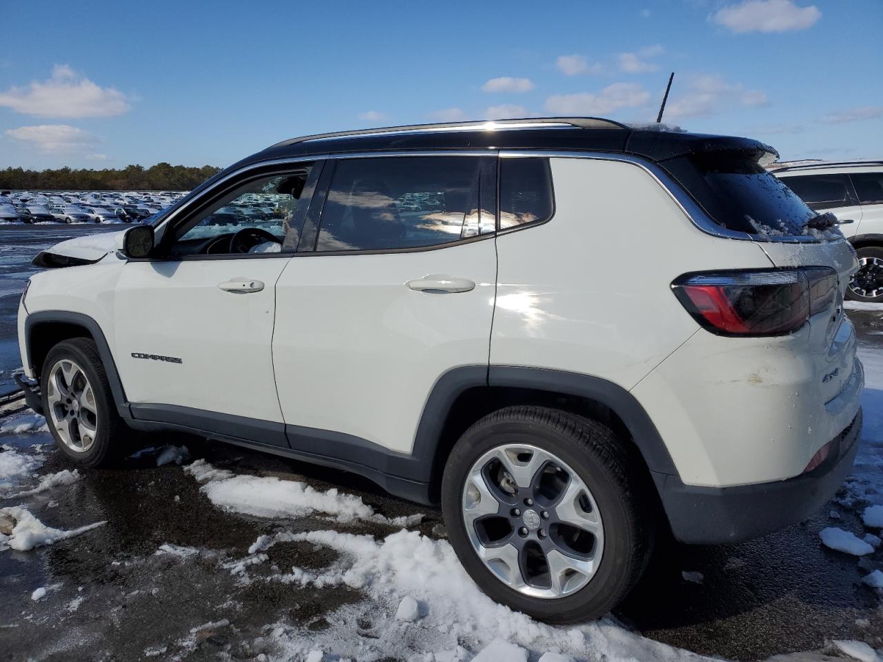 2021 Jeep Compass VIN 3C4NJDCB9MT550636 Copart auction photo, front end / minor dent/scratches damage thumbnail 2