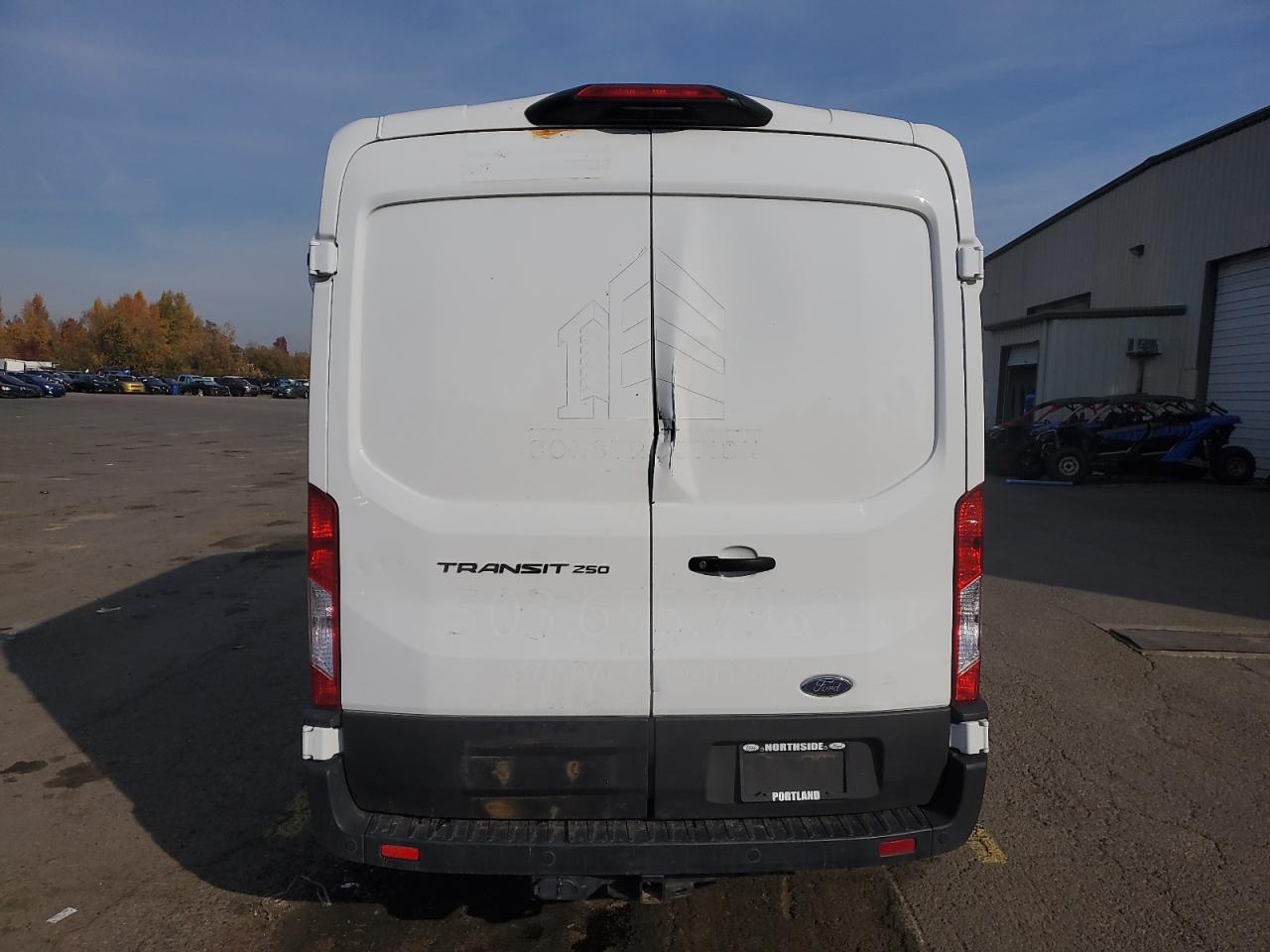 2023 Ford Transit VIN 1FTBR1C81PKA76993 Copart auction photo, side damage thumbnail 6