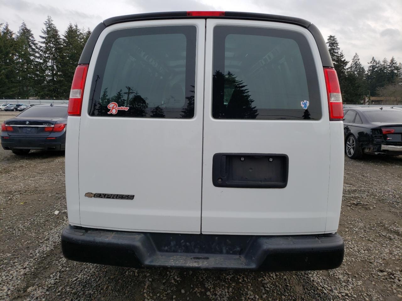 2017 Chevrolet Express VIN 1GCWGBFF5H1329697 Copart auction photo, front end damage thumbnail 6