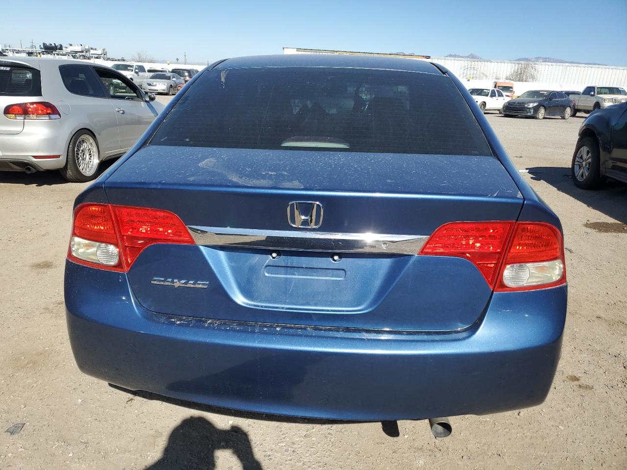 2010 Honda Civic VIN 19XFA1F36AE036265 Copart auction photo, front end / undercarriage damage thumbnail 6