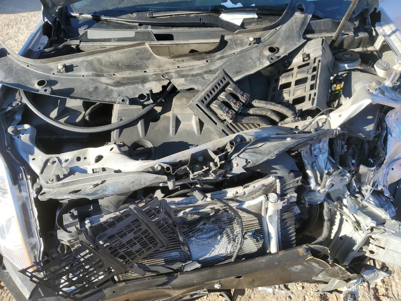 2016 Cadillac SRX VIN 3GYFNBE31GS528783 Copart auction photo, front end damage thumbnail 12