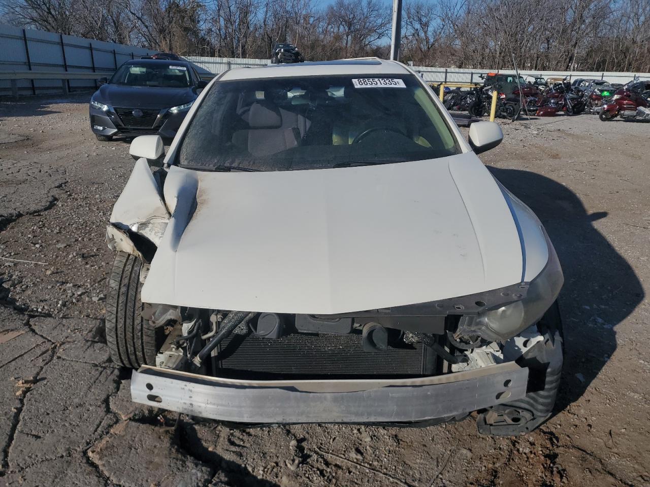 2010 Acura TSX VIN JH4CU2F63AC008357 Copart auction photo, all over / undercarriage damage thumbnail 5