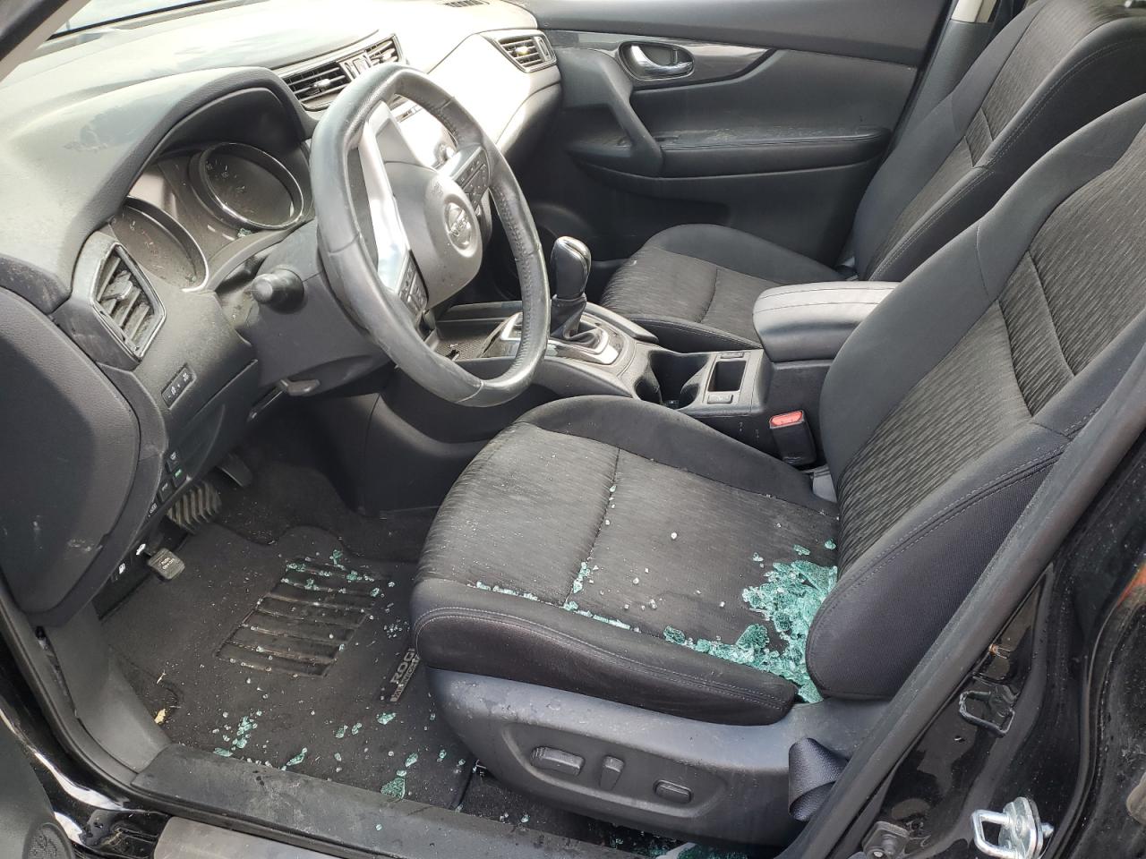 2017 Nissan Rogue VIN 5N1AT2MV9HC825134 Copart auction photo, side damage thumbnail 7