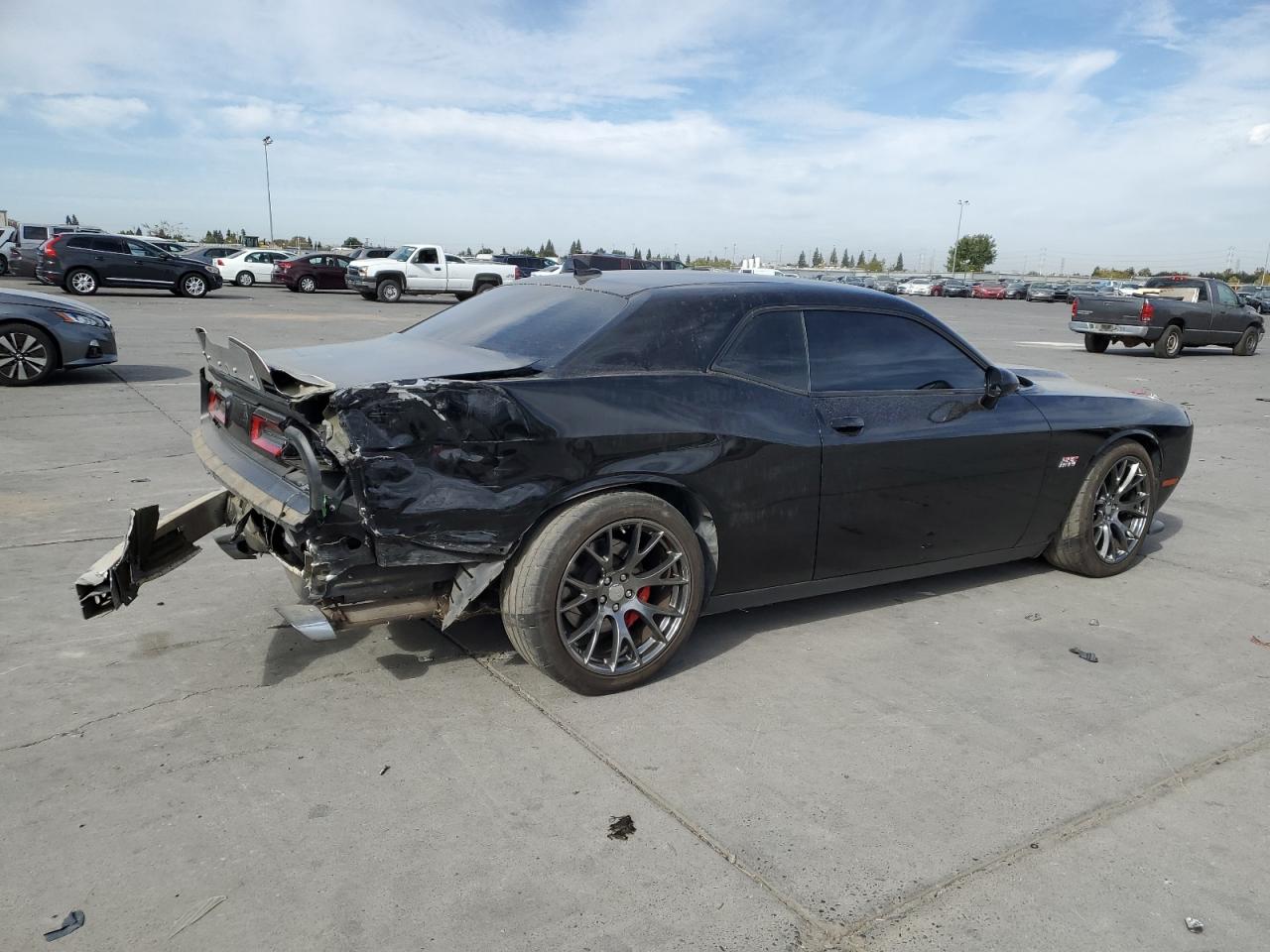 2016 Dodge Challenger VIN 2C3CDZDJ8GH284531 Copart auction photo, rear end damage thumbnail 3