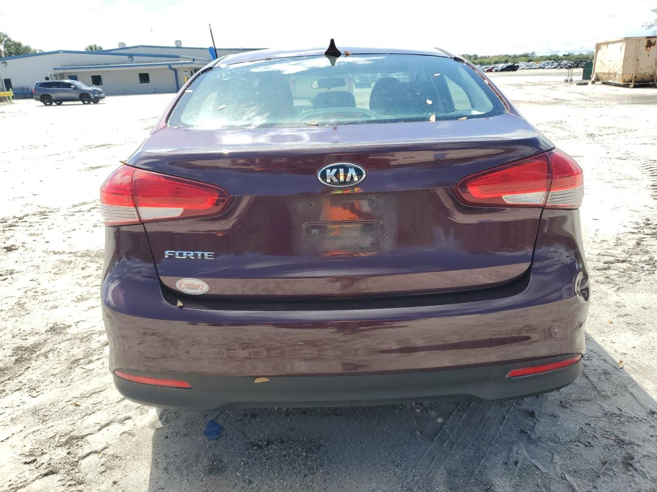 2017 KIA Forte VIN 3KPFK4A75HE053495 Copart auction photo, side damage thumbnail 6