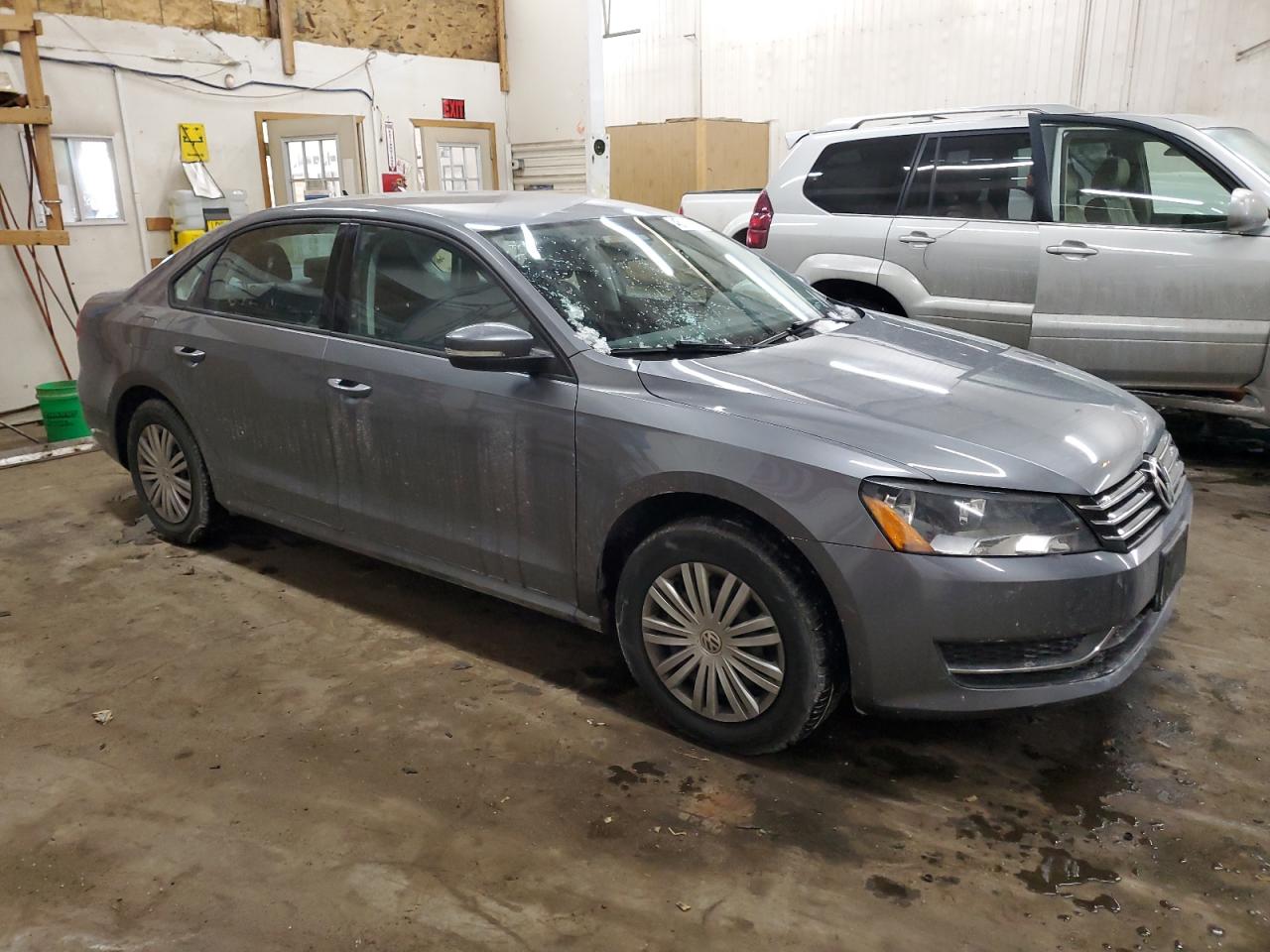 2015 Volkswagen Passat VIN 1VWAT7A32FC048276 Copart auction photo, rear end damage thumbnail 4