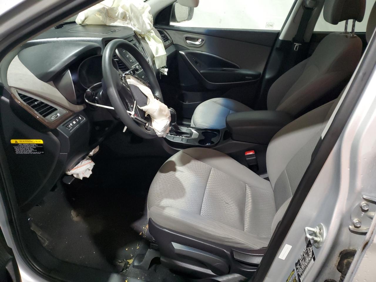 2018 Hyundai Santa Fe VIN 5XYZT3LB5JG525919 Copart auction photo, front end damage thumbnail 7