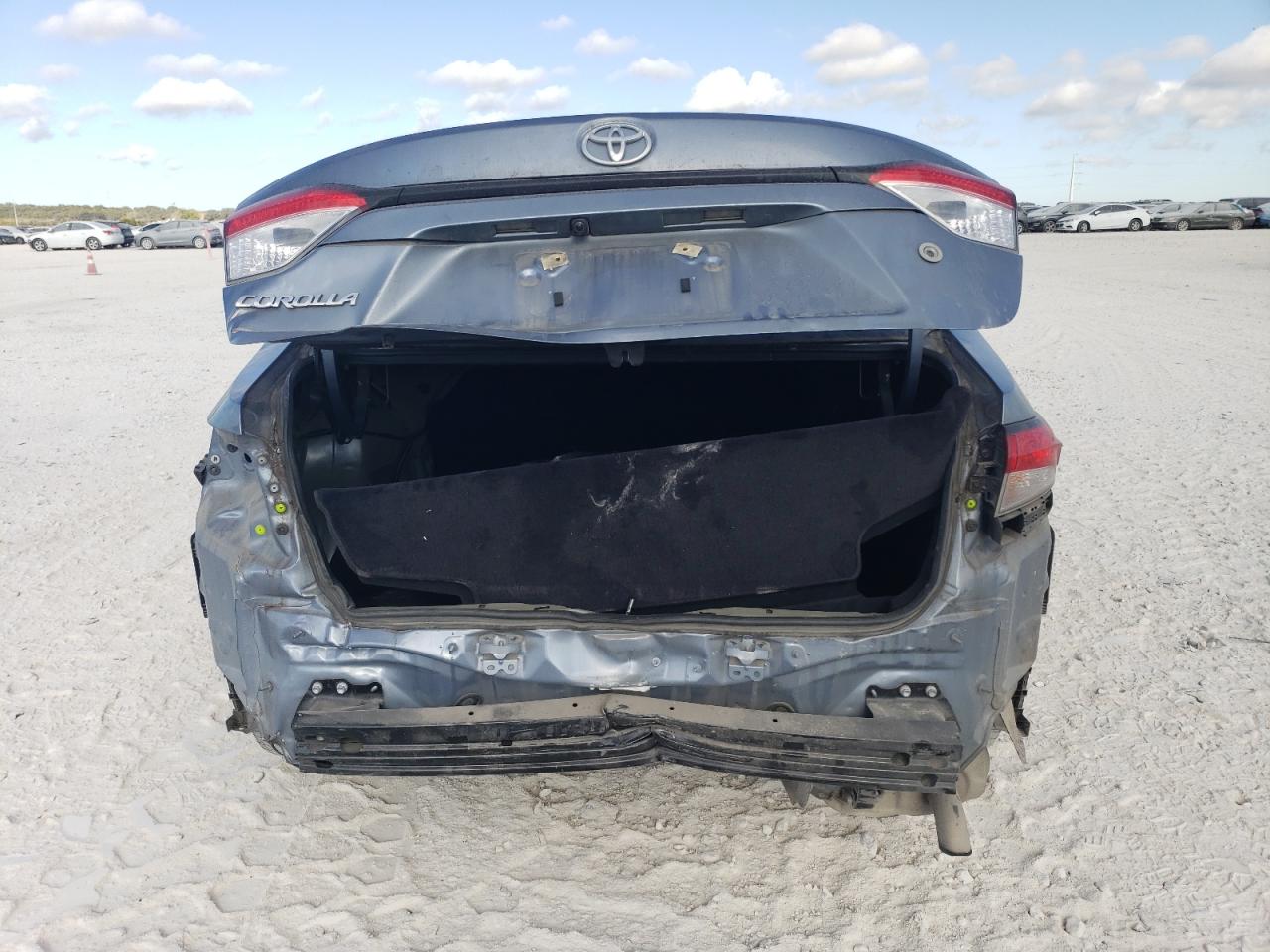 2022 Toyota Corolla VIN 5YFDPMAEXNP289707 Copart auction photo, rear end damage thumbnail 6