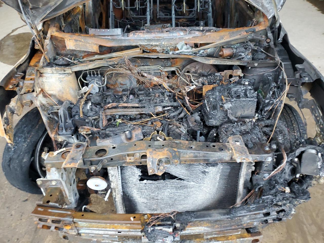 2021 Nissan Versa VIN 3N1CN8EVXML891590 Copart auction photo, burn damage thumbnail 11