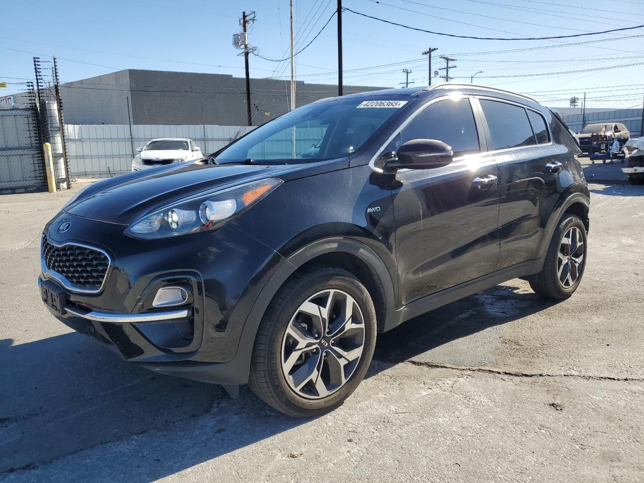 2021 KIA Sportage VIN KNDPNCAC5M7905650