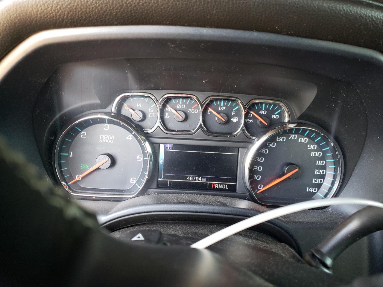 2017 Chevrolet Silverado VIN 3GCUKSEC4HG518629 Copart auction photo, all over / frame damage damage thumbnail 9