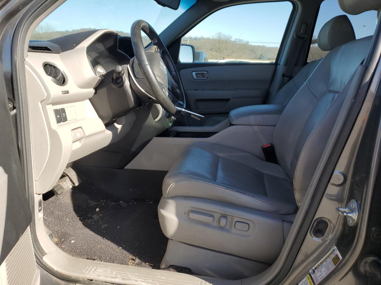 2011 Honda Pilot VIN 5FNYF3H9XBB008729 Copart auction photo, undercarriage damage thumbnail 7