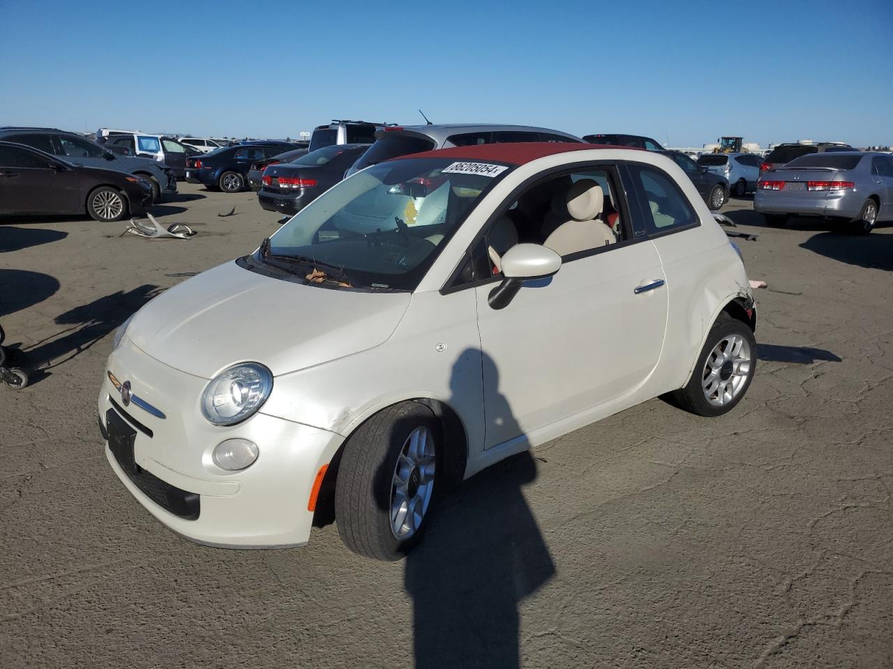 2013 Fiat 500 VIN 3C3CFFDR9DT739274