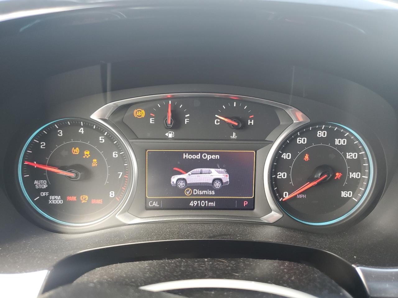 2020 Chevrolet Traverse VIN 1GNERKKW1LJ295124 Copart auction photo, side / rear end damage thumbnail 9