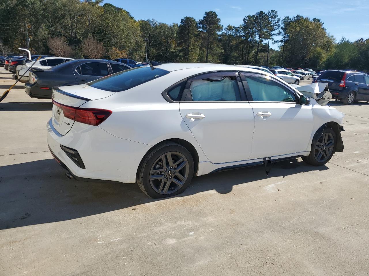 2021 KIA Forte VIN 3KPF34AD7ME394474 Copart auction photo, biohazard/chemical / front end damage thumbnail 3