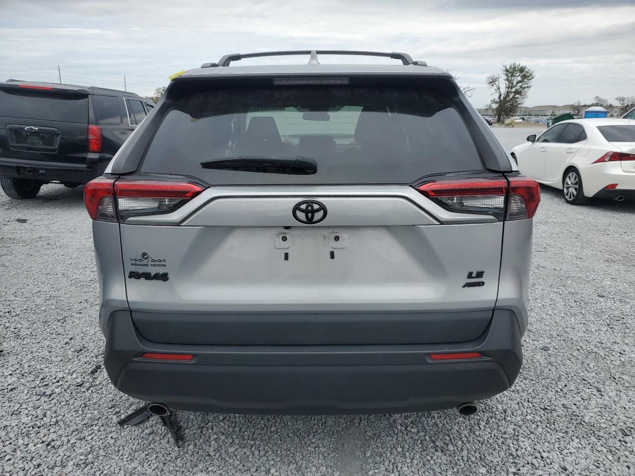 2019 Toyota RAV 4 VIN 2T3F1RFV4KW076379 Copart auction photo, all over damage thumbnail 6