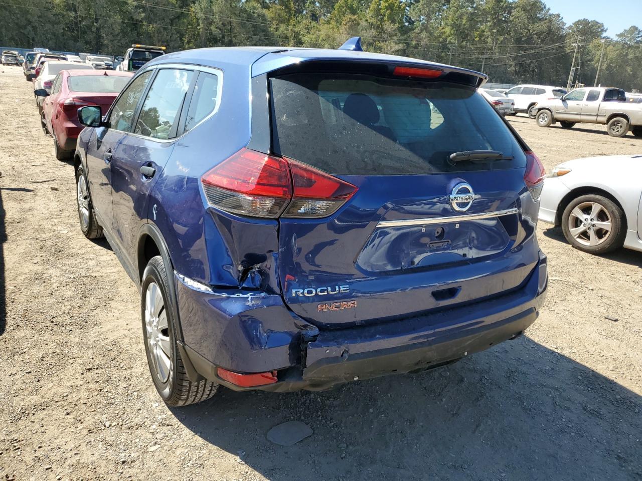 2017 Nissan Rogue VIN 5N1AT2MTXHC868542 Copart auction photo, front end damage thumbnail 3