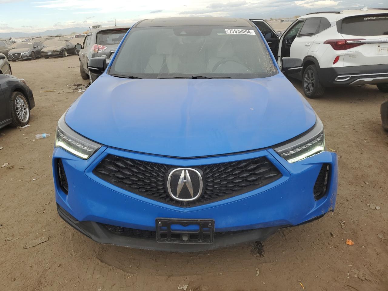 2022 Acura RDX VIN 5J8TC2H80NY000116 Copart auction photo, side damage thumbnail 5