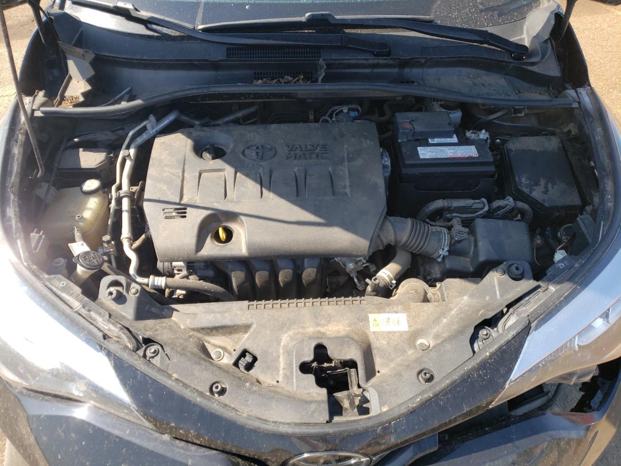 2021 Toyota C-HR VIN JTNKHMBX4M1106742 Copart auction photo, front end damage thumbnail 11