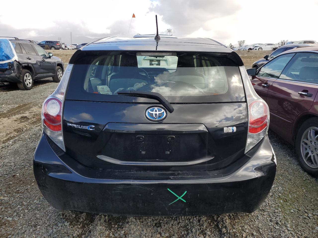 2013 Toyota Prius VIN JTDKDTB30D1556542 Copart auction photo, front end damage thumbnail 6