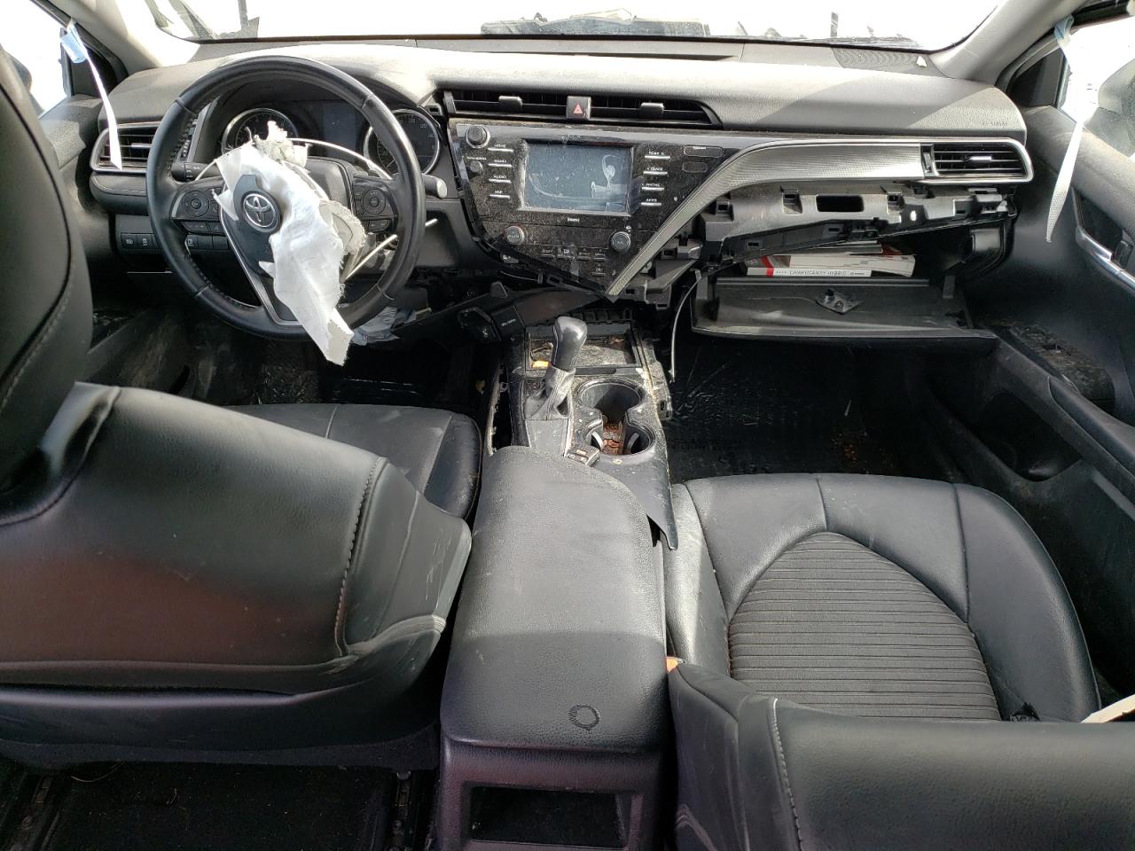 2020 Toyota Camry VIN 4T1G11AK1LU942679 Copart auction photo, front end / rear end damage thumbnail 8