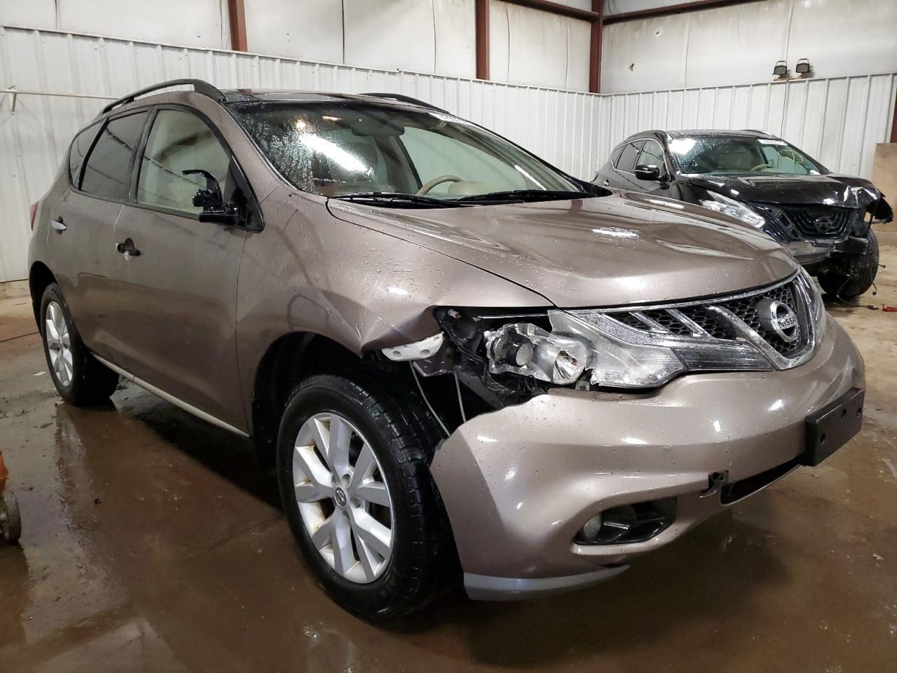 2011 Nissan Murano VIN JN8AZ1MW2BW158925 Copart auction photo, side / front end damage thumbnail 4