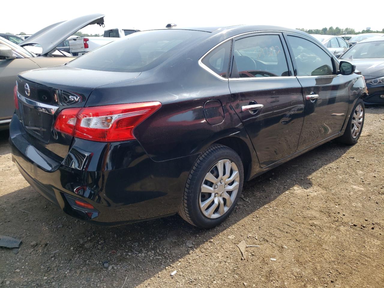 2017 Nissan Sentra VIN 3N1AB7AP3HL716671 Copart auction photo, front end damage thumbnail 3