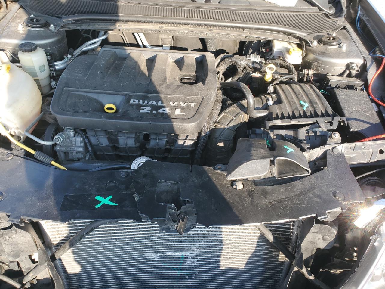 2013 Dodge Avenger VIN 1C3CDZAB9DN649296 Copart auction photo, front end damage thumbnail 11