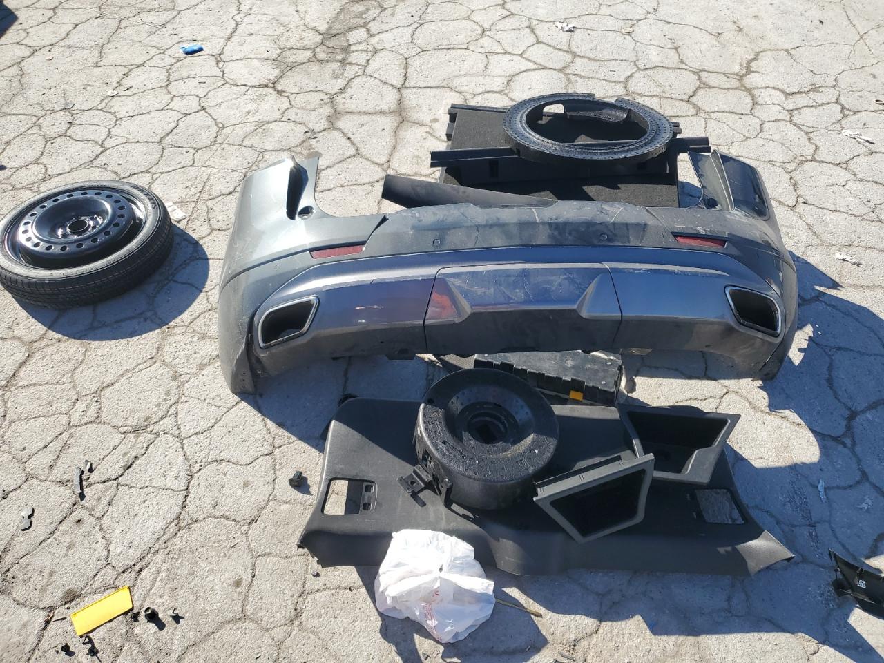 2020 Chevrolet Blazer VIN 3GNKBFRS0LS647027 Copart auction photo, rear end damage thumbnail 13