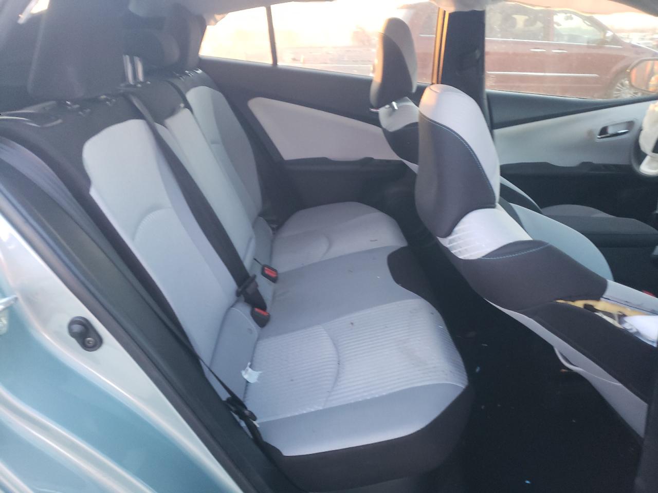 2018 Toyota Prius VIN JTDKBRFU9J3065818 Copart auction photo, front end / side damage thumbnail 10