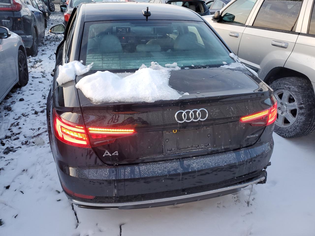 2019 Audi A4 VIN WAUENAF49KA051983 Copart auction photo, rear end / mechanical damage thumbnail 6
