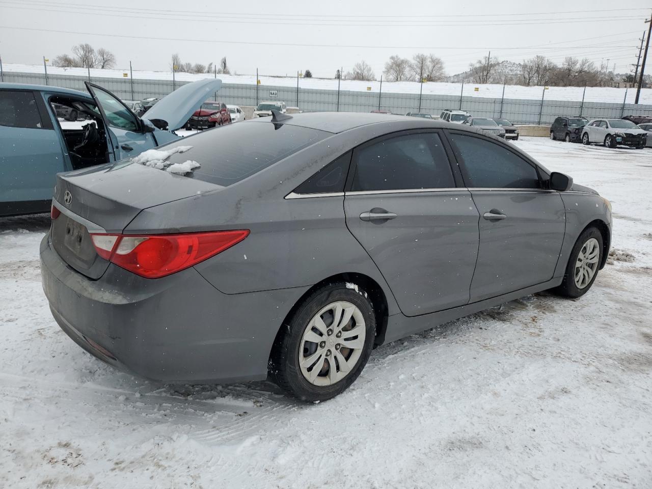 2011 Hyundai Sonata VIN 5NPEB4AC8BH017568 Copart auction photo, side damage thumbnail 3