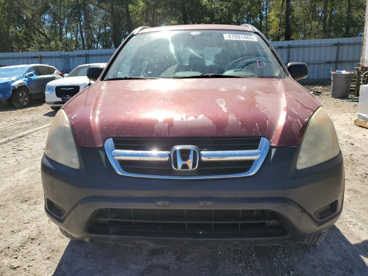 2004 Honda CR-V VIN SHSRD68484U208245 Copart auction photo, side damage thumbnail 5
